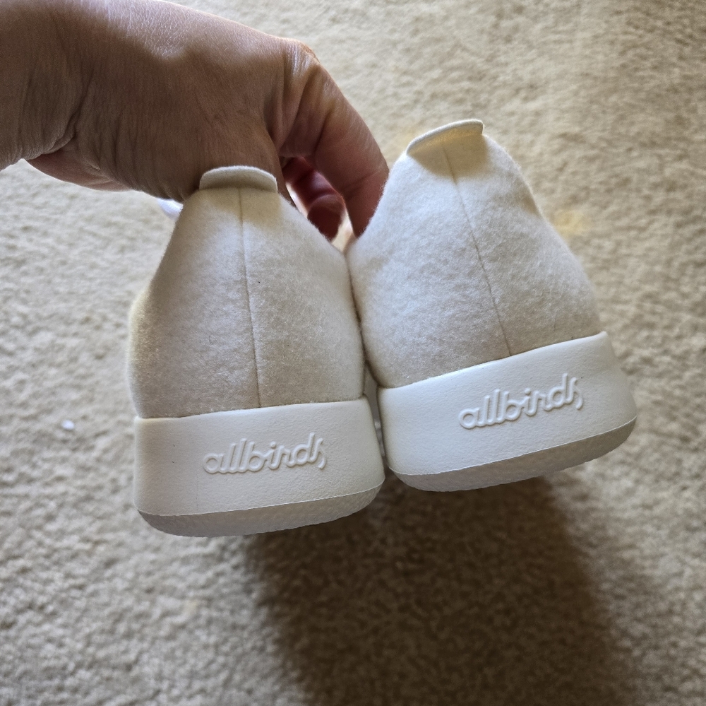 Allbirds White Wool Runners - Picture 6 of 11